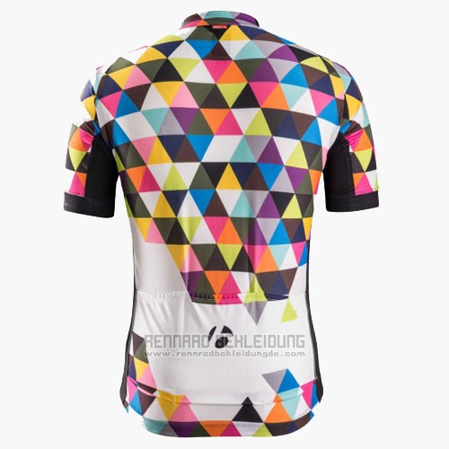 2016 Fahrradbekleidung Trek Bontrager Shwarz und Wei Trikot Kurzarm und Tragerhose